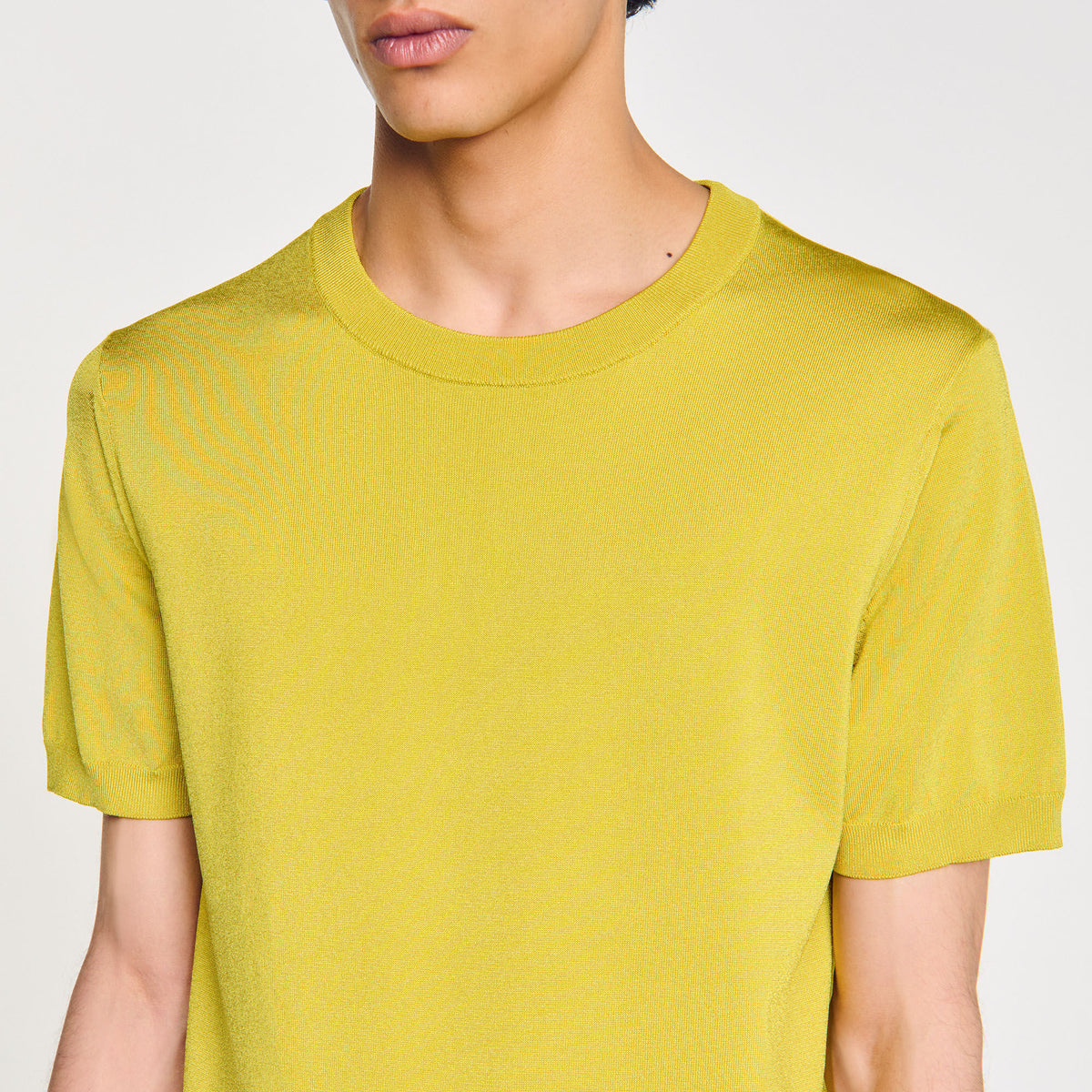 Sandro Knitted T-shirt