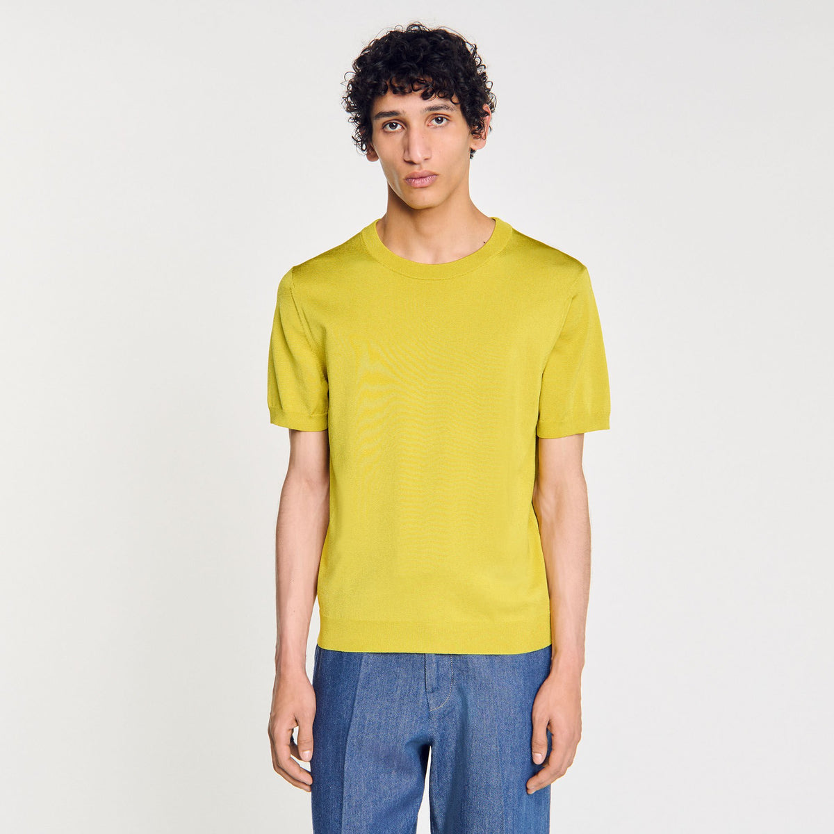 Sandro Knitted T-shirt