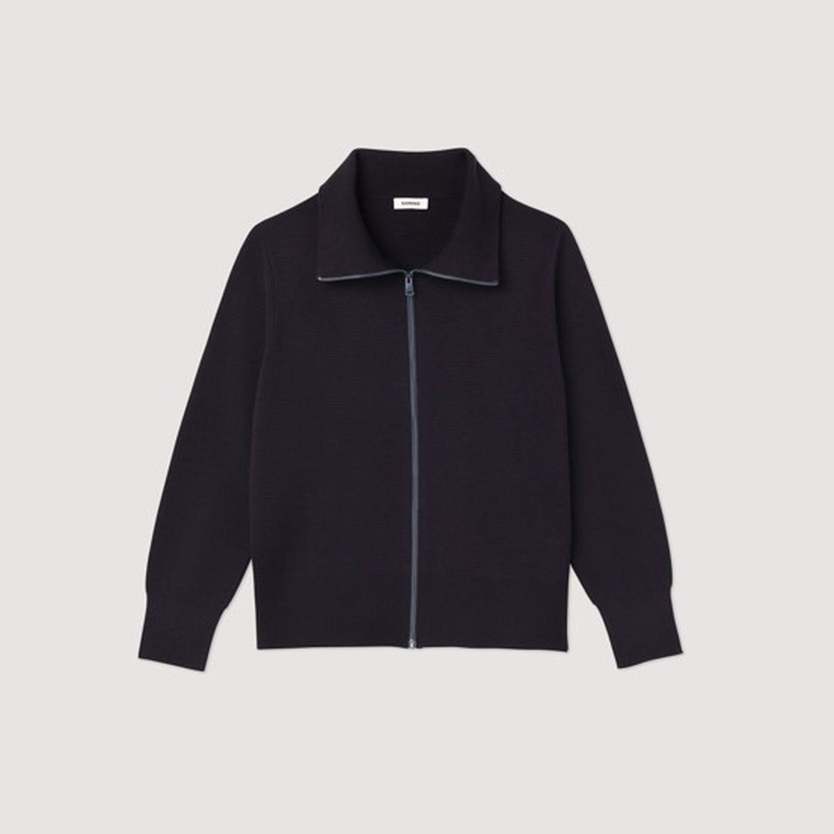 Sandro Zip-up wool cardigan