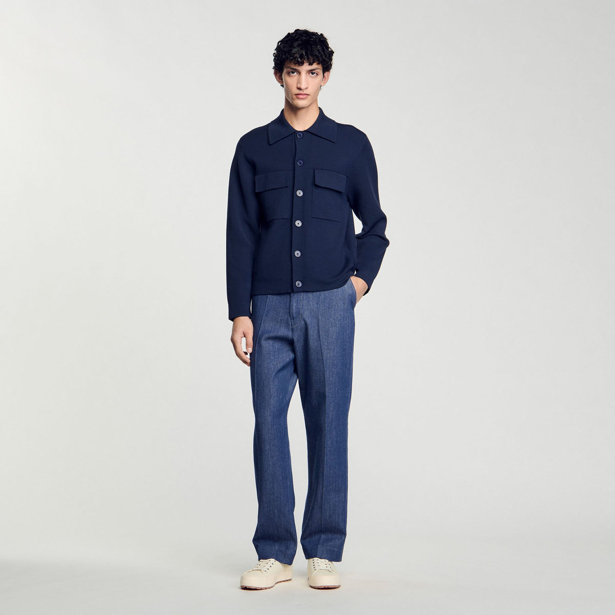 Sandro Knit jacket