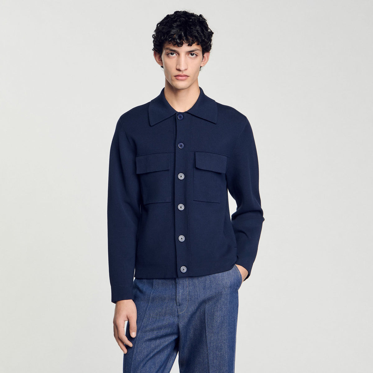 Sandro Knit jacket