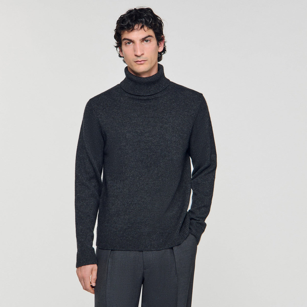 Sandro Wool and cashmere turtleneck