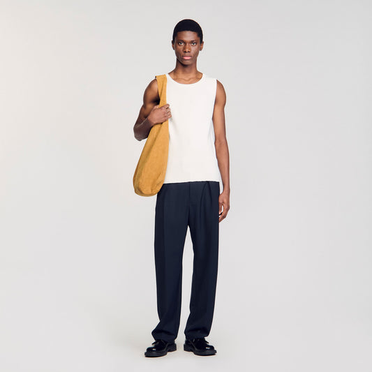 Sandro Rib knit vest top