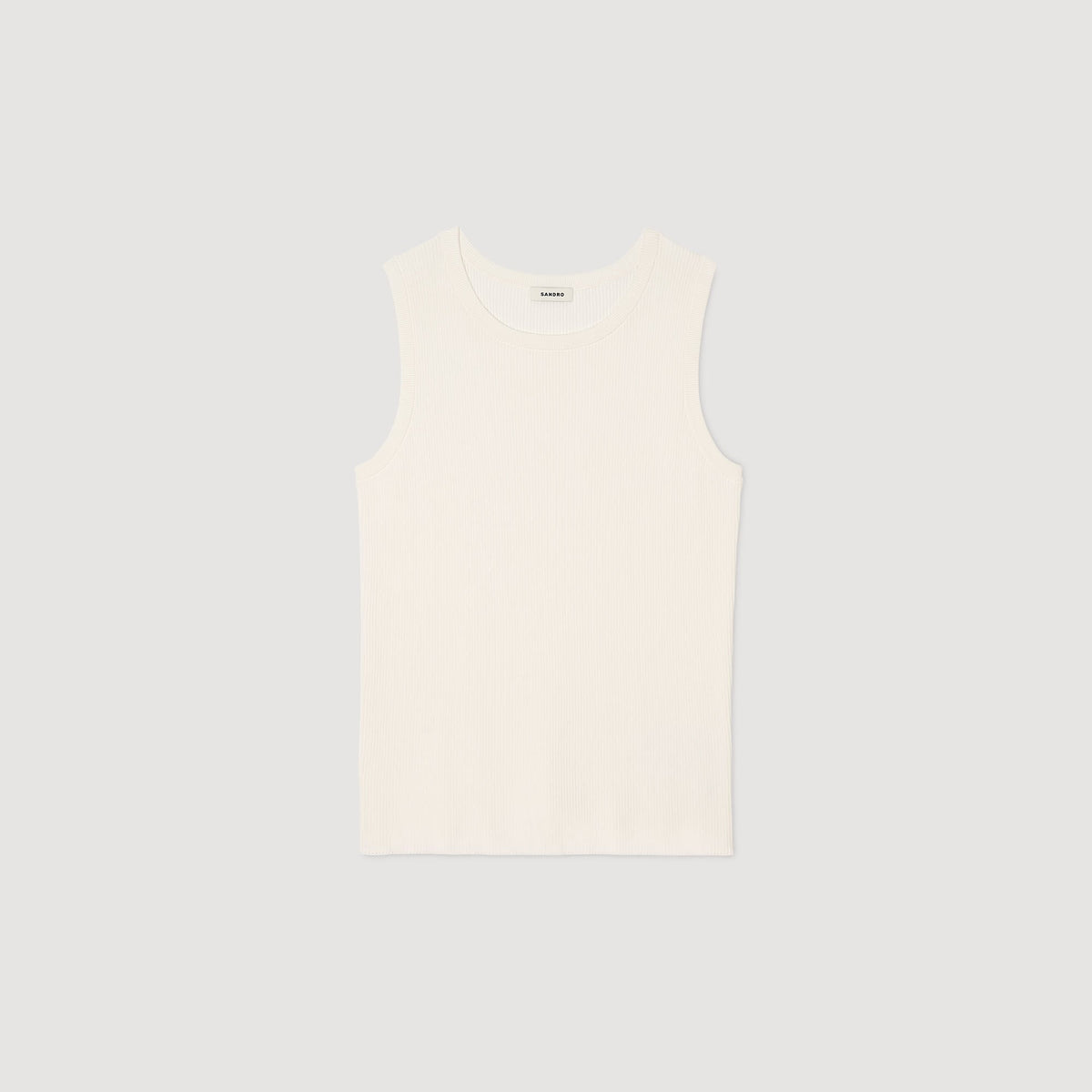 Sandro Rib knit vest top