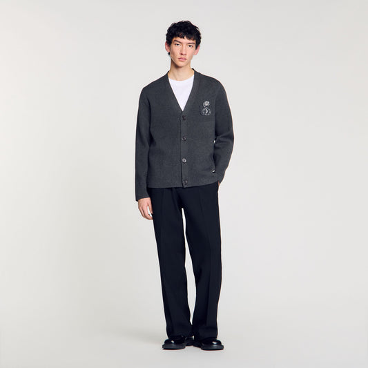 Sandro Cardigan with snake detail