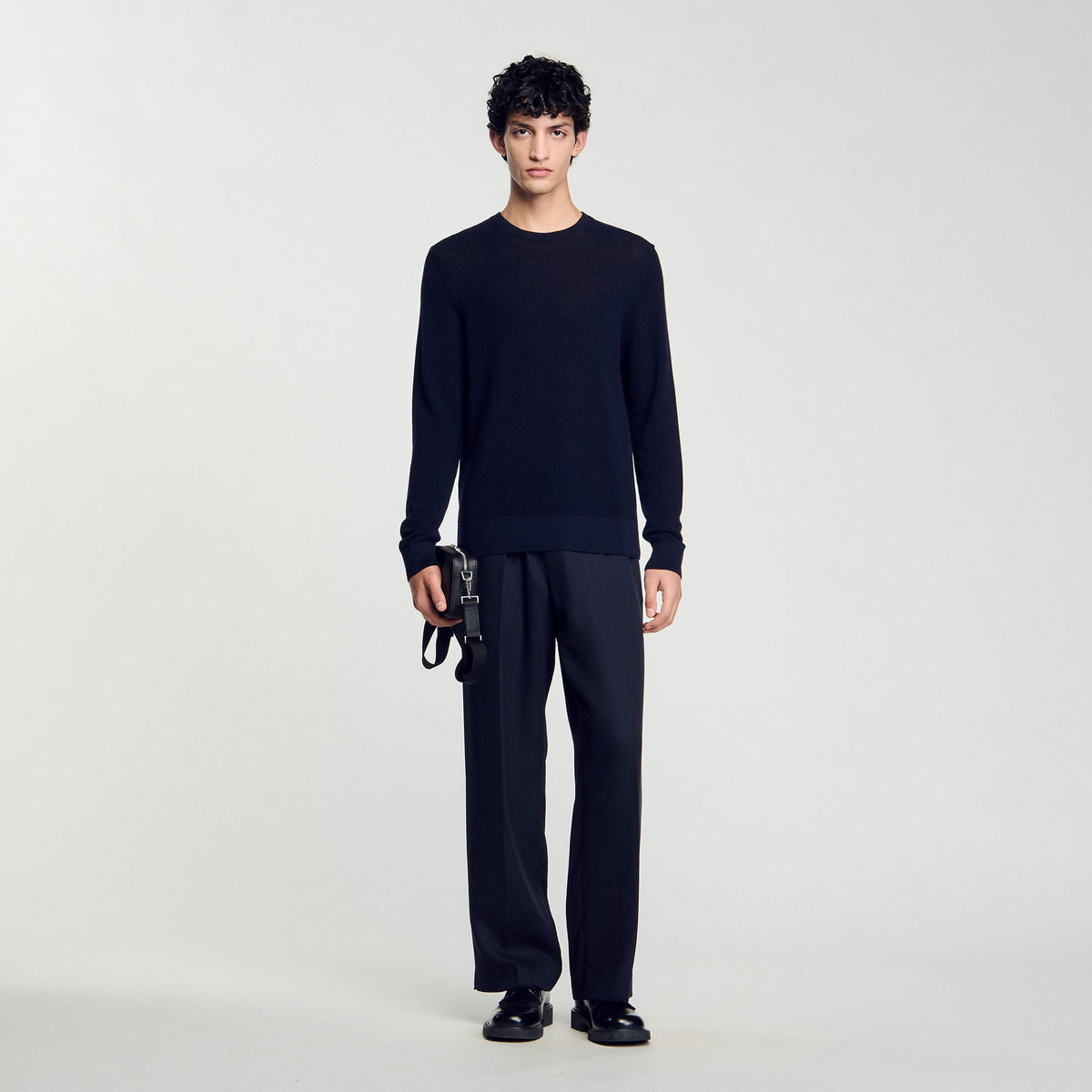 Sandro Textured knit sweater