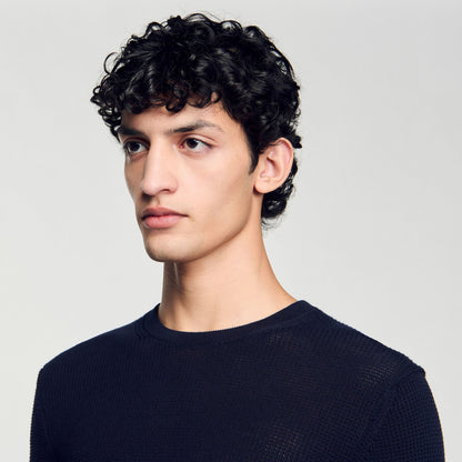 Sandro Textured knit sweater
