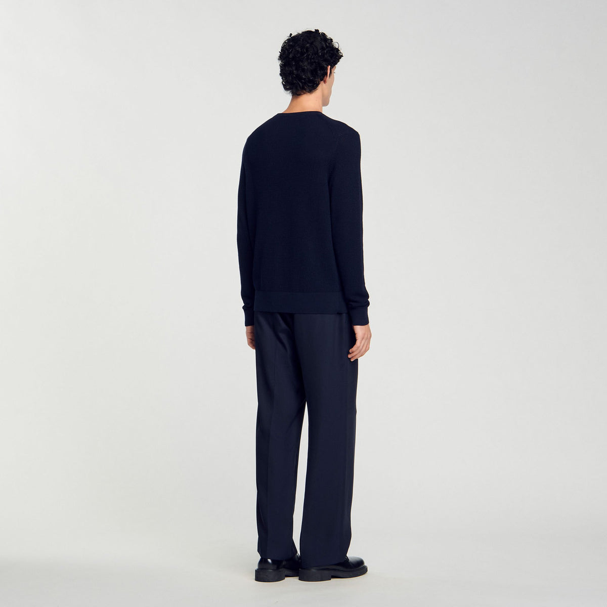 Sandro Textured knit sweater
