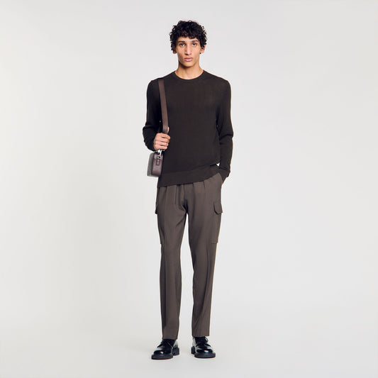Sandro Textured knit sweater