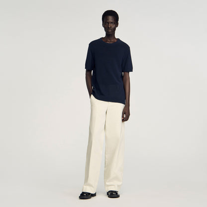 Sandro Fine knit T-shirt