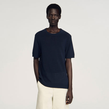 Sandro Fine knit T-shirt