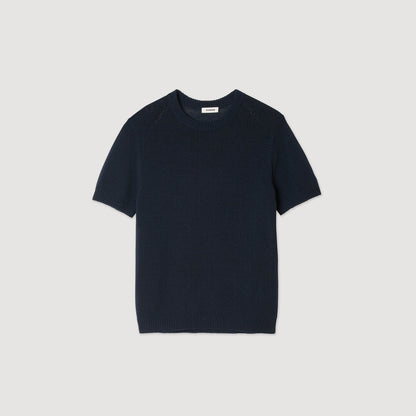 Sandro Fine knit T-shirt