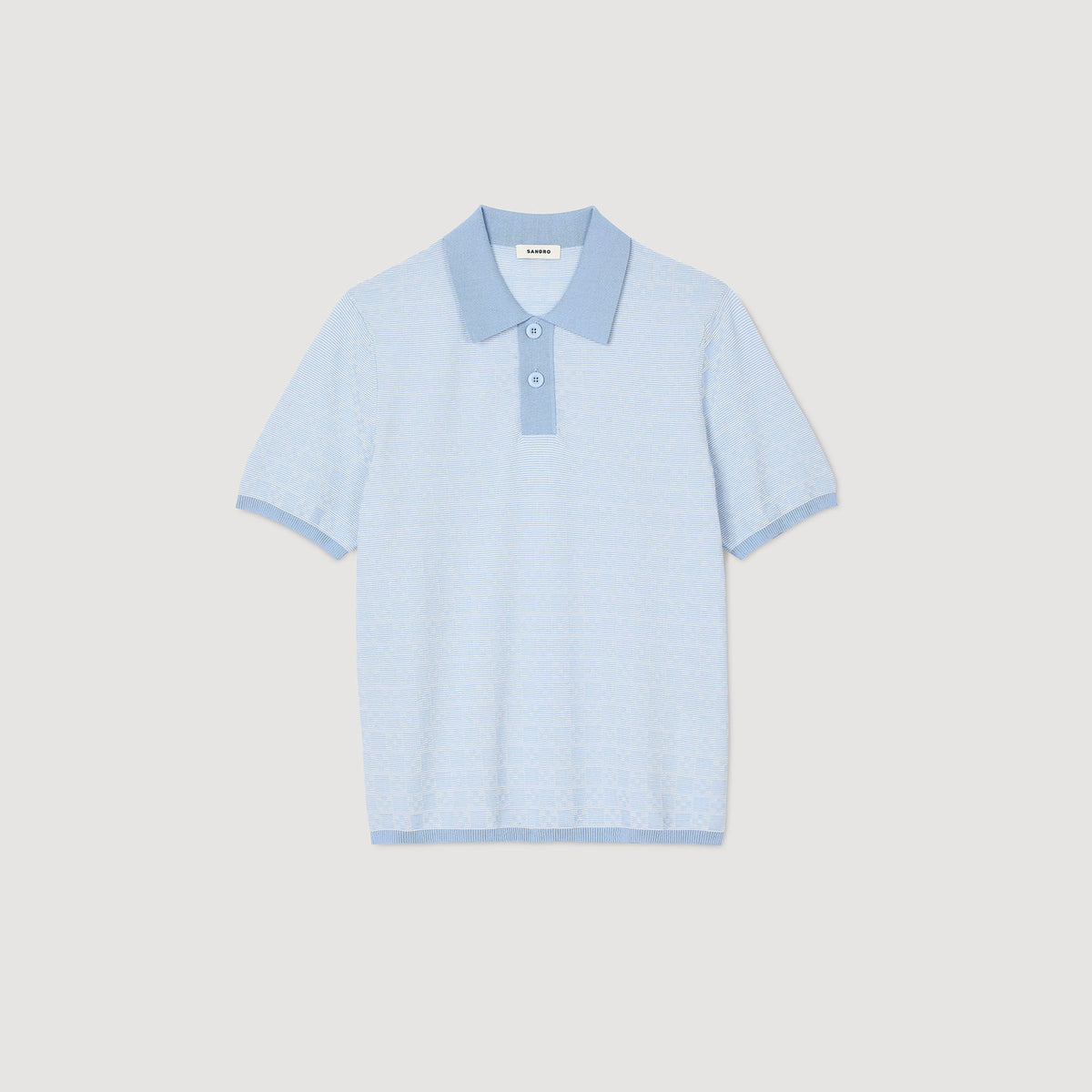 Sandro Square Cross polo shirt