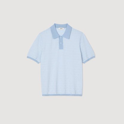 Sandro Square Cross polo shirt