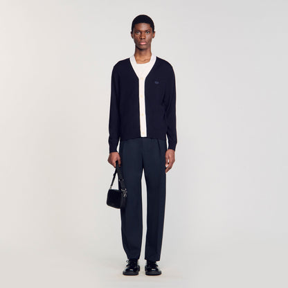 Sandro Cardigan with patches