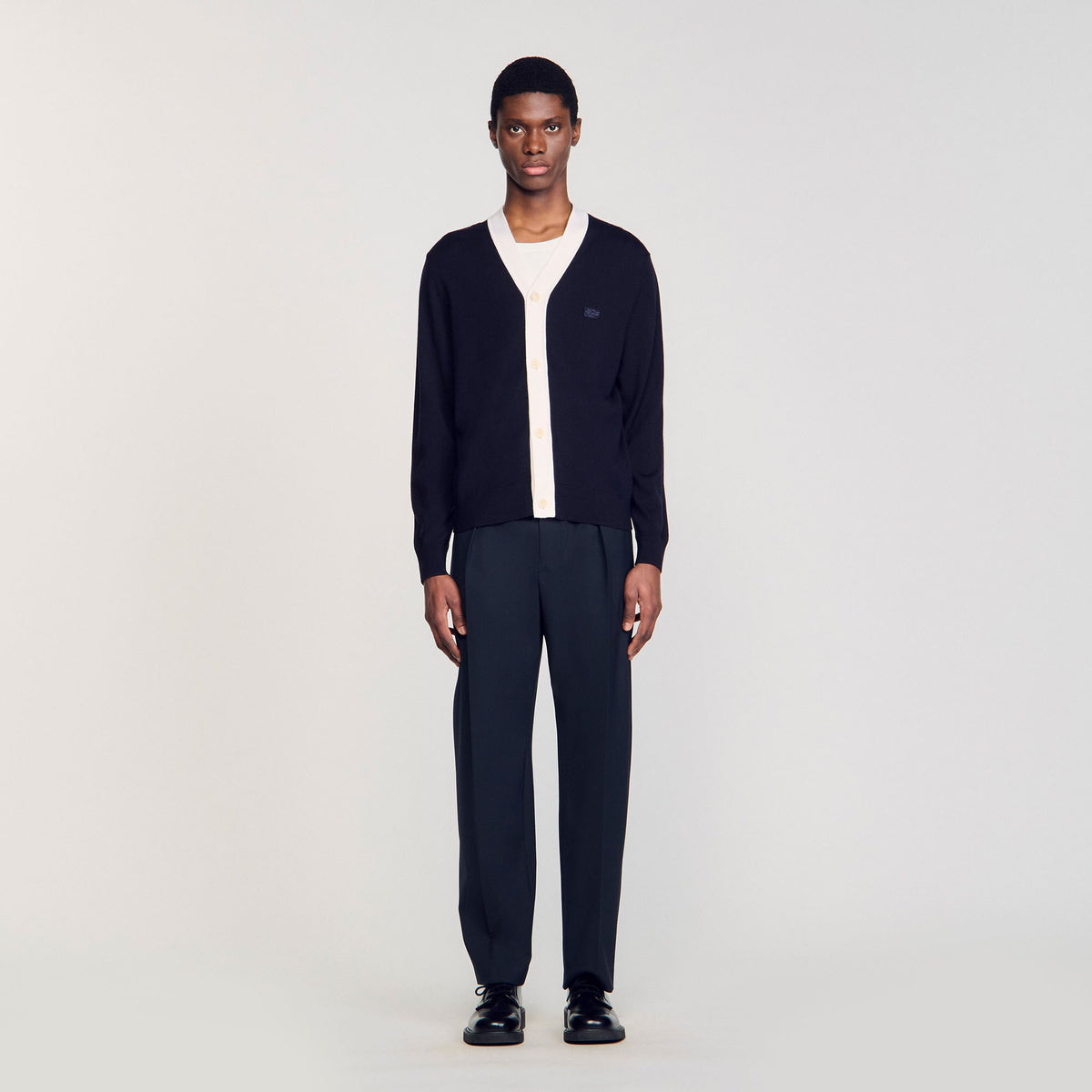 Sandro Cardigan with patches