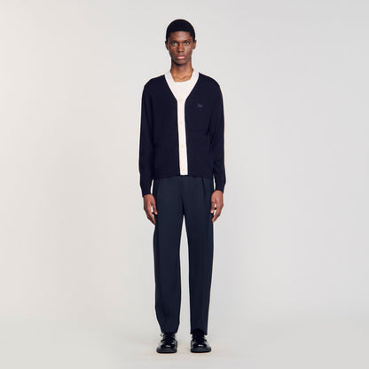 Sandro Cardigan with patches