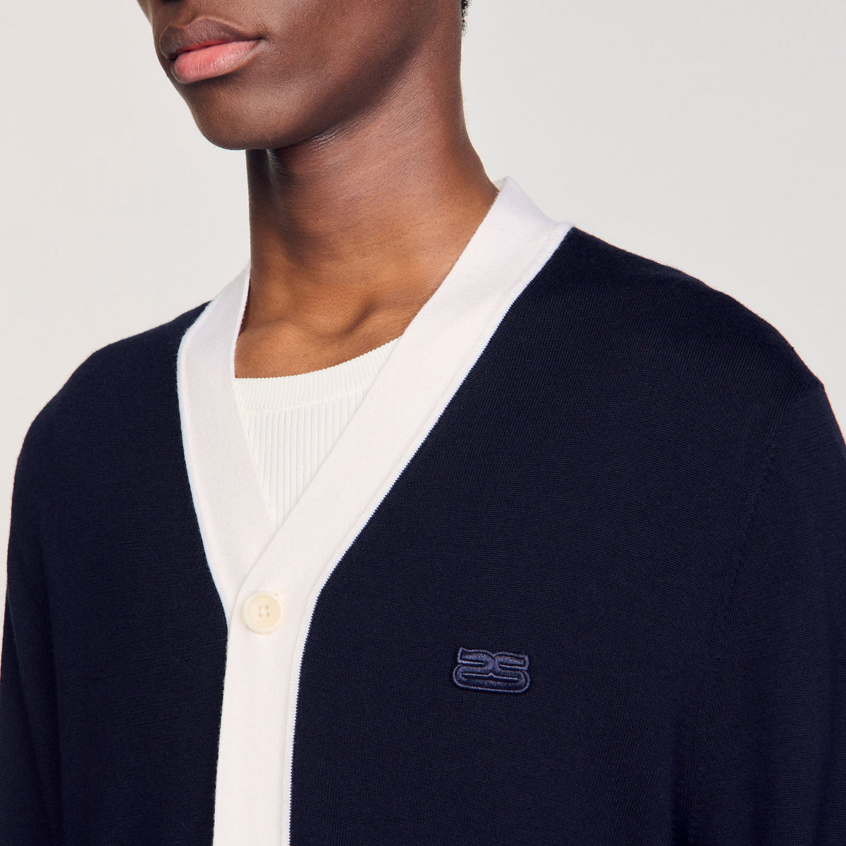 Sandro Cardigan with patches