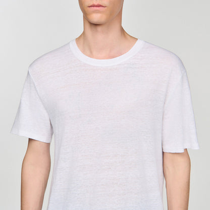 Sandro Certified linen T-shirt