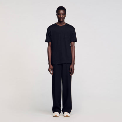 Sandro Certified linen T-shirt