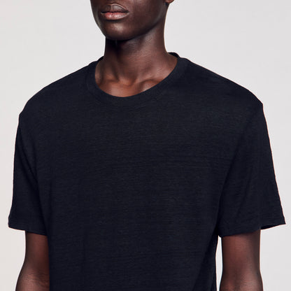 Sandro Certified linen T-shirt