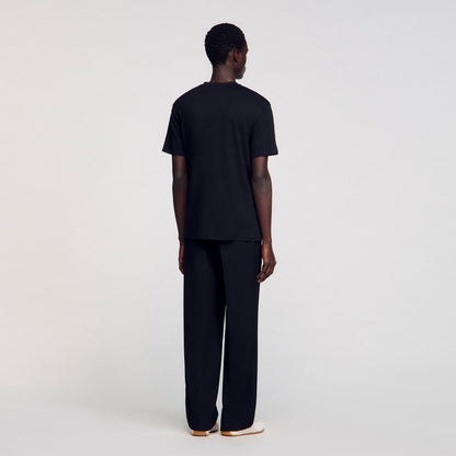 Sandro Certified linen T-shirt