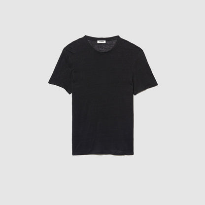 Sandro Certified linen T-shirt