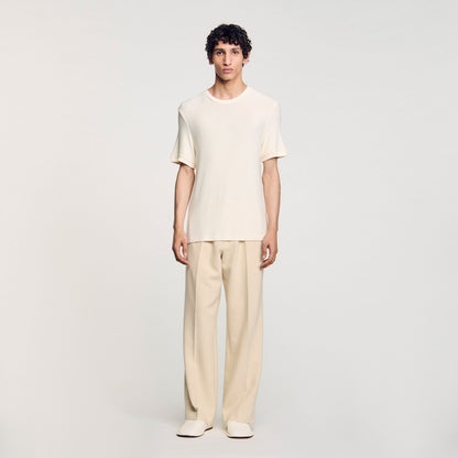 Sandro Mock neck T-shirt
