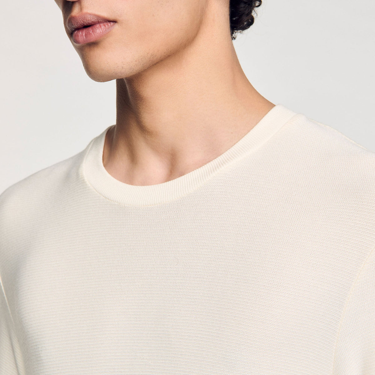 Sandro Mock neck T-shirt