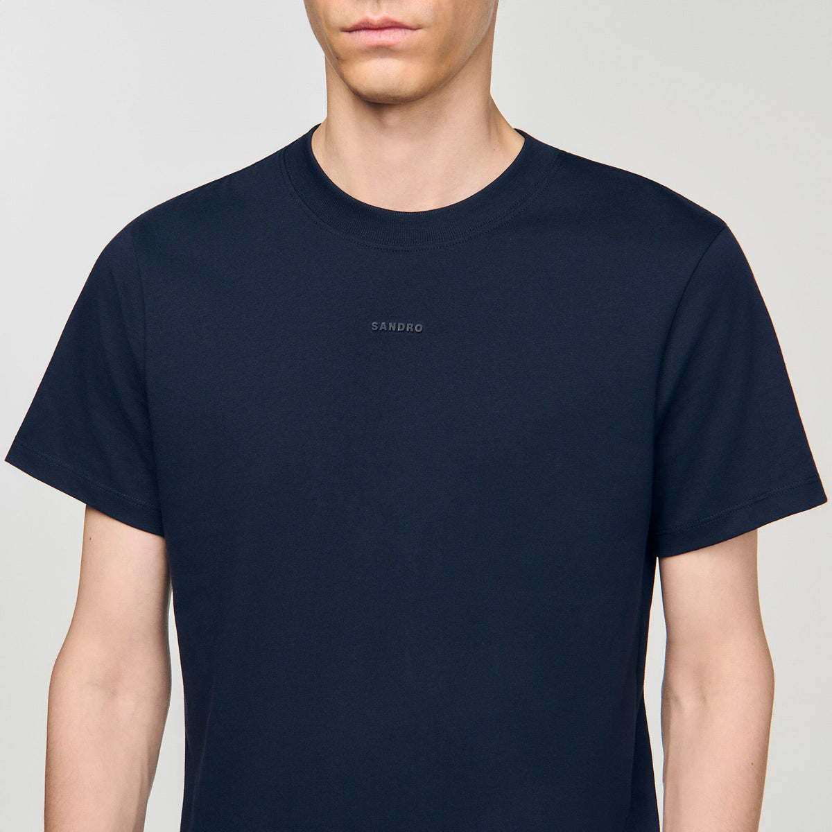 Sandro Cotton T-shirt with logo