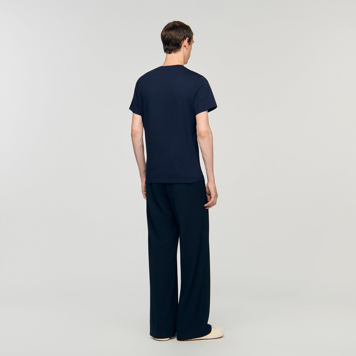 Sandro Cotton T-shirt with logo