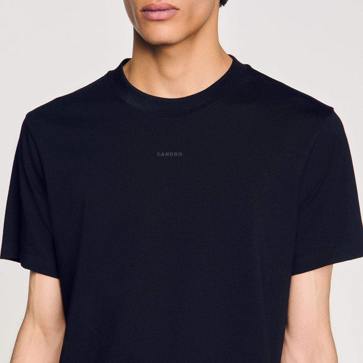 Sandro Cotton T-shirt with logo