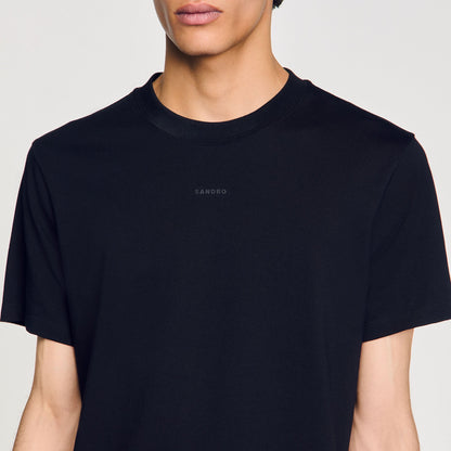 Sandro Cotton T-shirt with logo