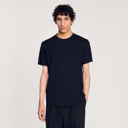 Sandro Cotton T-shirt with logo