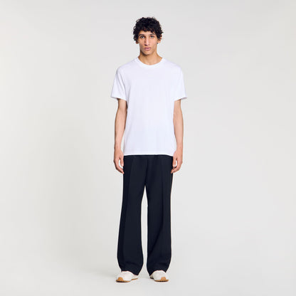 Sandro Cotton T-shirt with logo