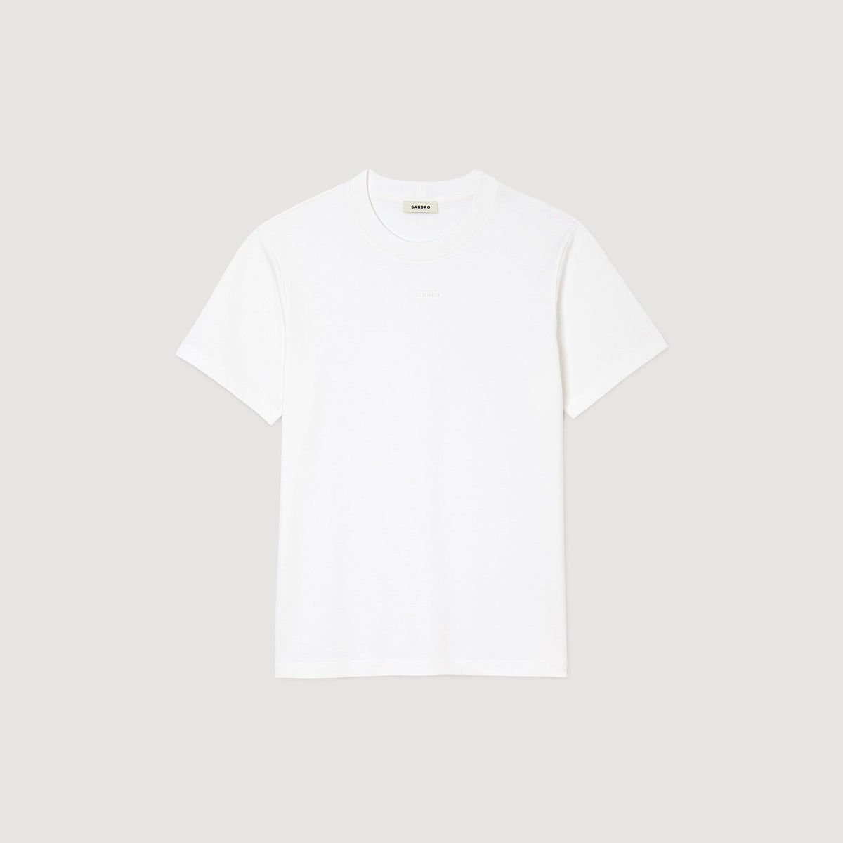 Sandro Cotton T-shirt with logo