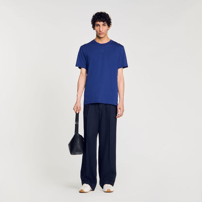 Sandro Cotton T-shirt with logo
