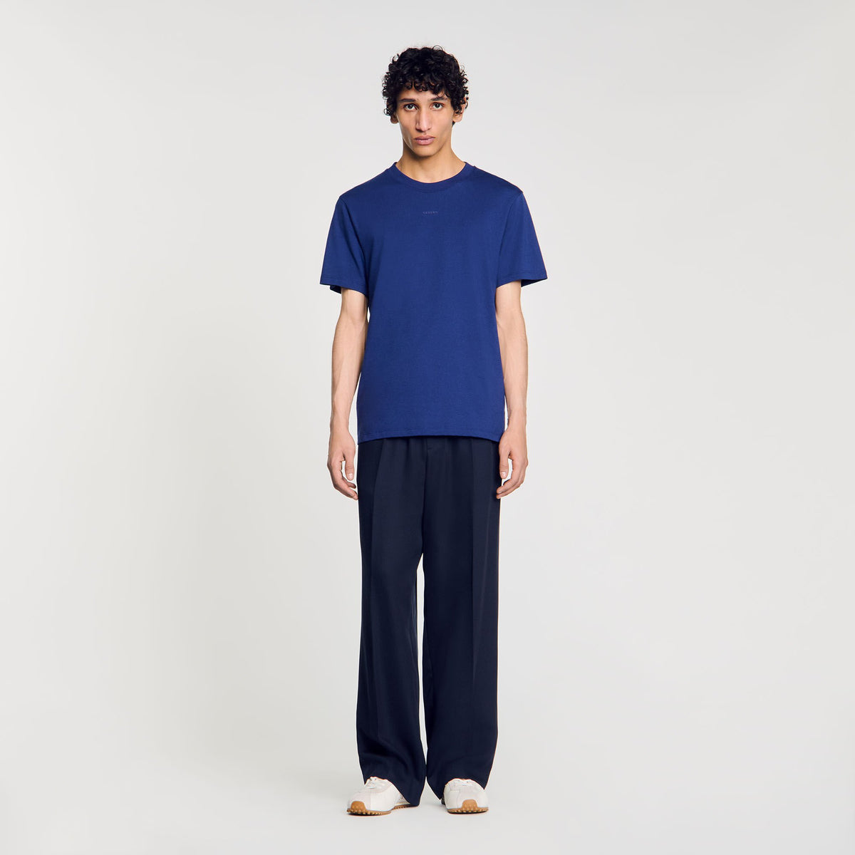 Sandro Cotton T-shirt with logo