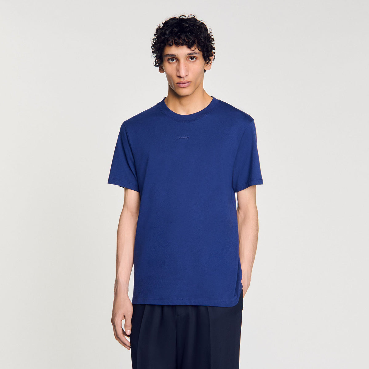 Sandro Cotton T-shirt with logo