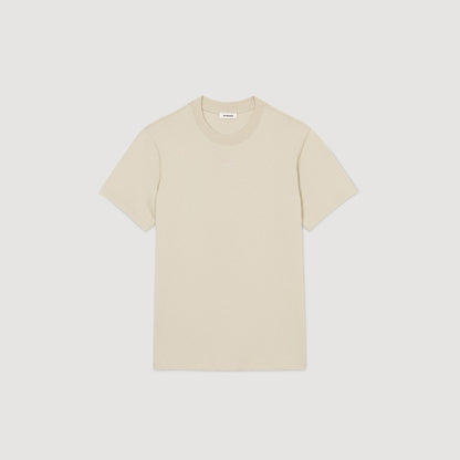 Sandro Cotton T-shirt with logo