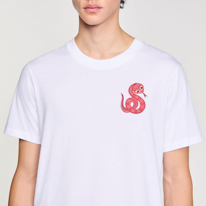 Sandro T-shirt with snake detail