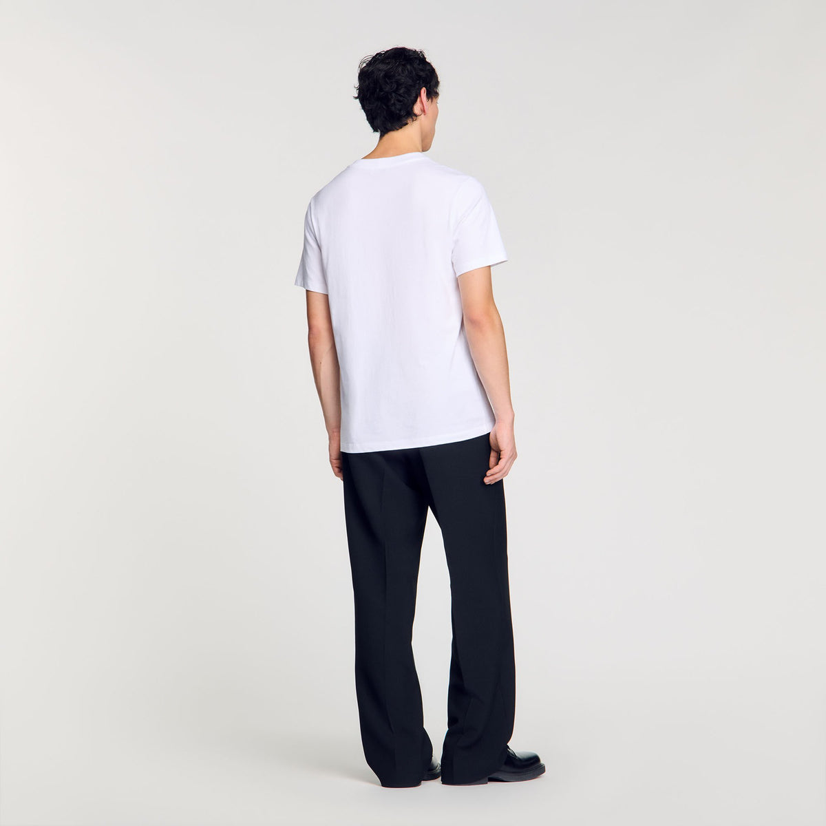 Sandro T-shirt with snake detail