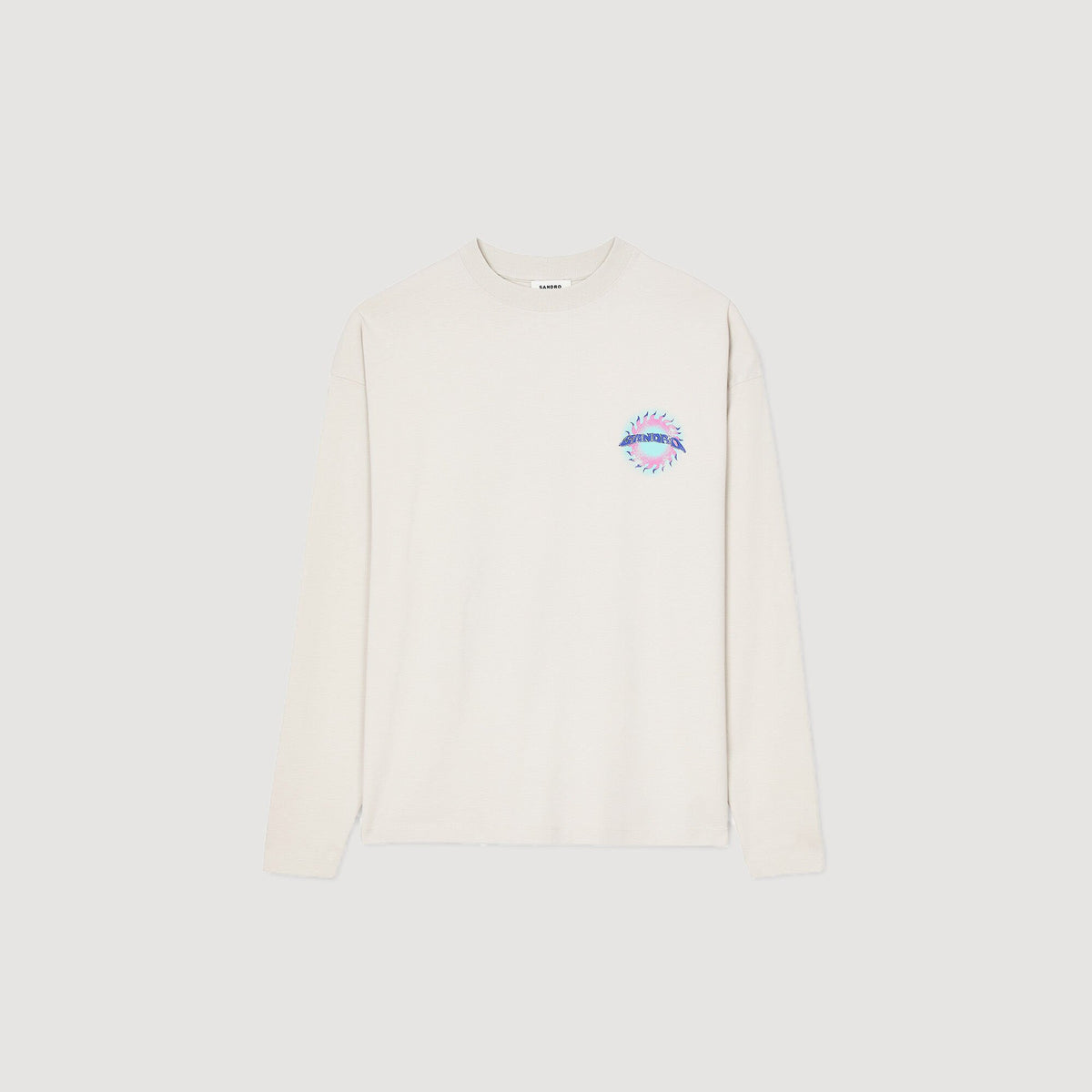 Sandro Sun motif T-shirt