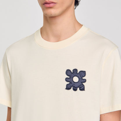 Sandro T-shirt with flower detail