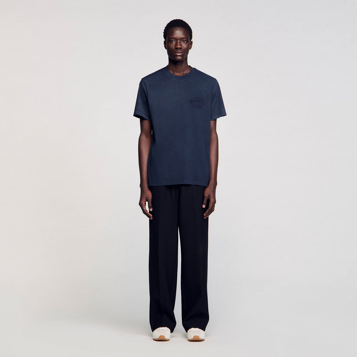 Sandro Worn-effect T-shirt