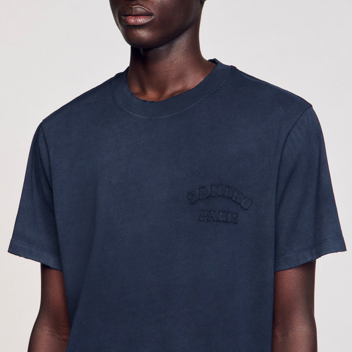 Sandro Worn-effect T-shirt
