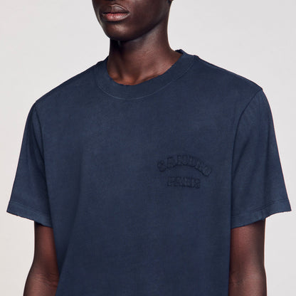Sandro Worn-effect T-shirt