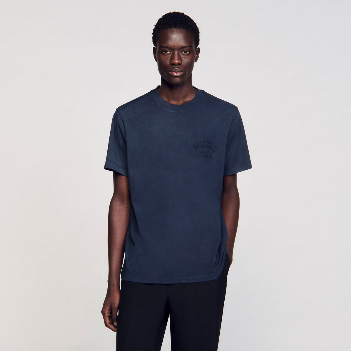 Sandro Worn-effect T-shirt