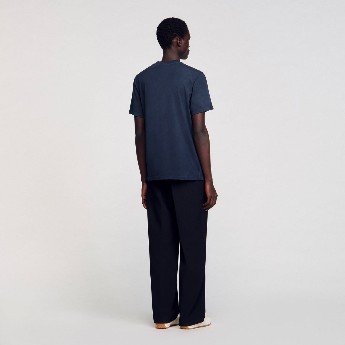 Sandro Worn-effect T-shirt