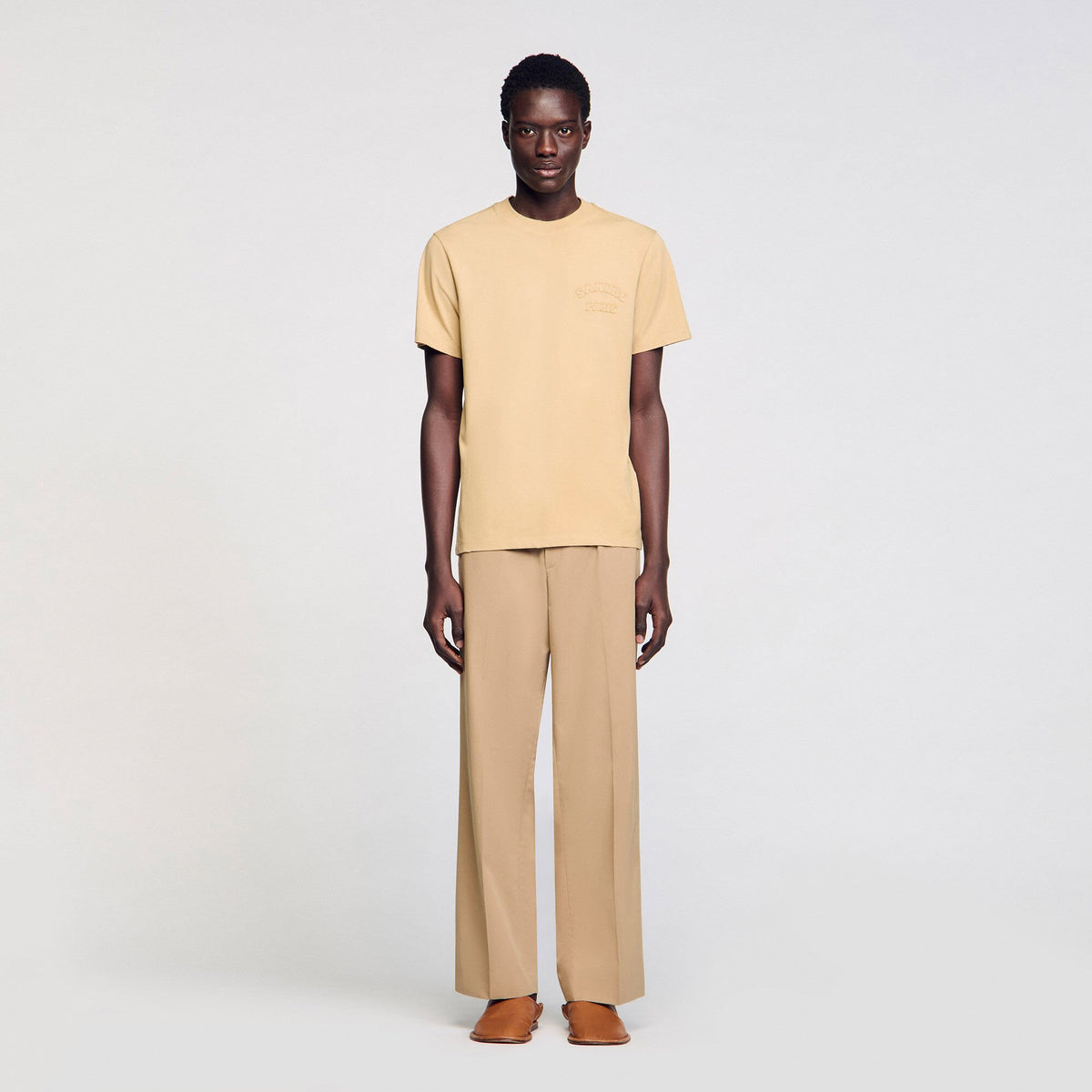 Sandro Worn-effect T-shirt